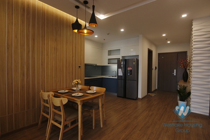 Modern two bedrooms apartment for rent in Vinhomes Metropolis, Ba Dinh district, Ha Noi